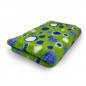 Preview: Hundedecke (Vet Bed)  100 x 75cm Kreise grün-blau-weiß