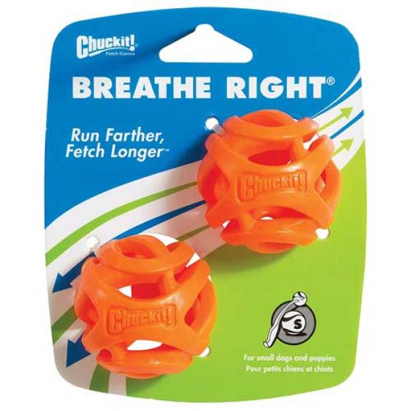 Chuckit Breathe Right Fetch Ball Small 2er Pack
